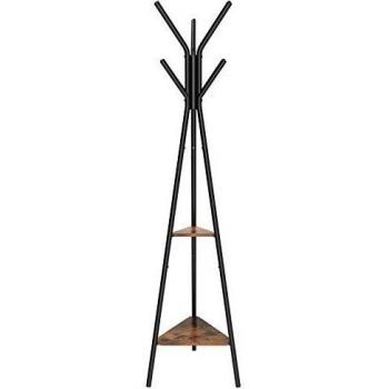 Appendiabiti Stand Autoportante Nero