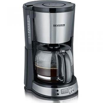 Café Automatique Séverin 4192 15 Tasses Noir Inox