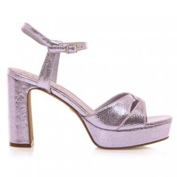 Sandales Femme Mariamare 68532 – Roseta Lilas 40, Tissu Supérieur, Boucle