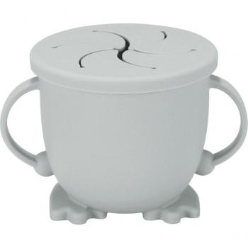 Gobelet Étanche en Silicone pour Bébé avec Paille et Poignées