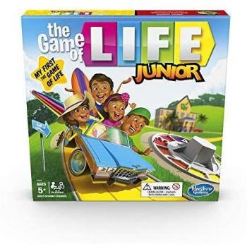 Hasbro Gaming The Game of Life Junior Board Game for Kids From Age 5, Game for 2 to 4 Players