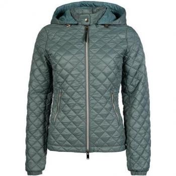 HKM Stella XL Quilted Jacket in Deep Green