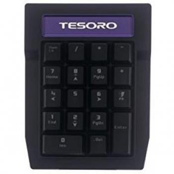 Clavier numérique Tesoro Tizona avec switchs marron USB Noir