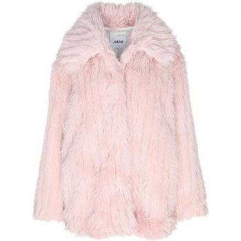 Pink Shearling Jacket for Women