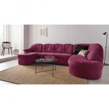 DOMO collection Wohnlandschaft Papenburg U-Form frei im Raum stellbar