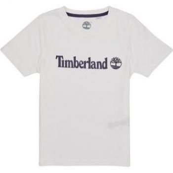 T-shirt Timberland enfant T25T77-10P-C Blanc 12 ans garçons