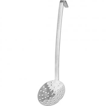 PULSIVA Valuo Schaumlöffel kurzstielig, Maße Ø10xL35.5 cm, Farbe Silber