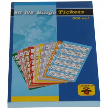 Bingo-Tickets 1-90 von Weiblespiele