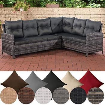 CLP Modernes Gartensofa Minari in Grau