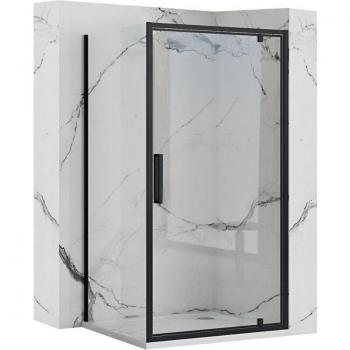 Mampara de Agua Rea Quick Black 80x100