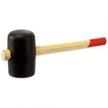 EUROTOOLS Gummihammer, 135x80 mm