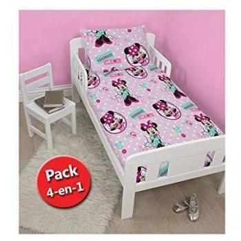 Junior Minnie Mouse Bedding Set by Disney, Multi-Color, Repeat Print