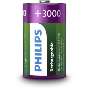 ProPlus Ni-MH D Batterien 3000 mAh 2 Stück