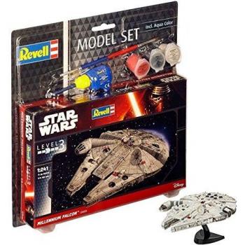 Maquette Star Wars 1/241 Faucon Millenium 10 cm