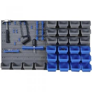 Organizador de herramientas durhand 44 piezas 54x95 cm estantería de pared