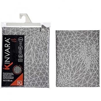 Nappe Jacquard Gris 140 x 180 cm