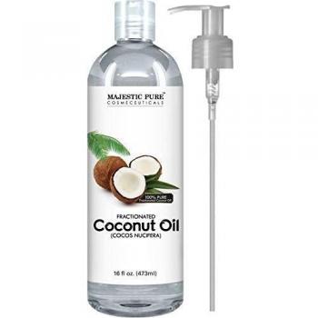 Fractionated Virgin Coconut Oil 16 oz – Natural – Majestic Pure