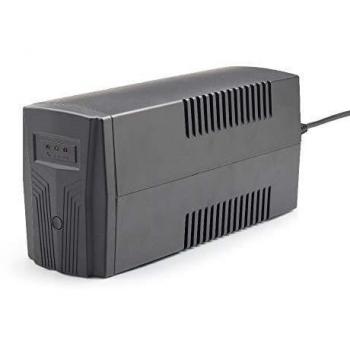 Energenie Gembird CE Ups B850 Ups con Led Indicador De Estado, 850 Va, Negro