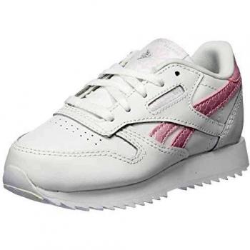 Sneaker Reebok Classic Leather Bianco / Rosa Pixel EU 22 1/2