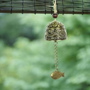 Rustic Garden Fish Wind Chime
