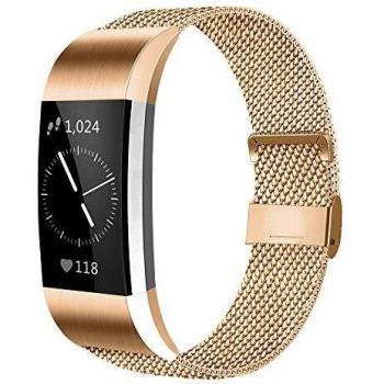 Fitbit Charge 2 Metal Mesh Strap