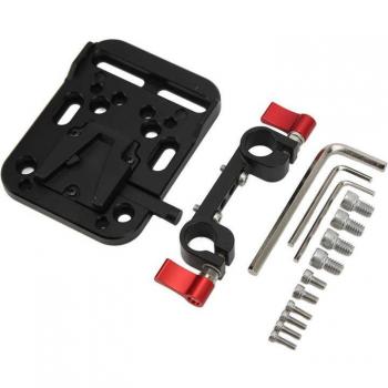 V Lock Quick Release Mounting Plate for DSLR Cameras