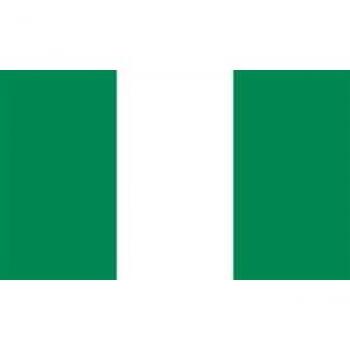 Trends4cents XXL Nigeria Flagge 250 x 150 cm mit 3 Ösen aus 100g/m² Stoff