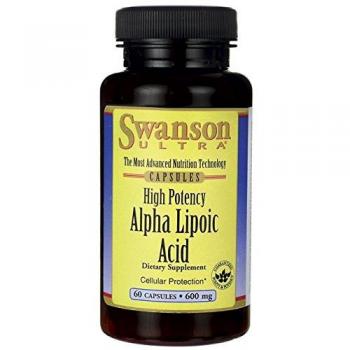 Swanson Ultra Alpha Lipoic Acid 600mg 60 Softgels