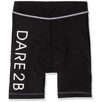 Dare 2b Unisex Kids Gradual Q-wic Lightweight Cycling Shorts, Black, 9-10 Years UK