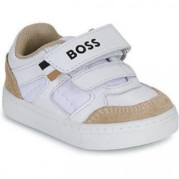 Zapatillas Casual BOSS Niño Piel Blanca 25
