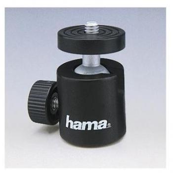 Hama Kugelkopf (Kugelkopf), Stativkopf, Schwarz