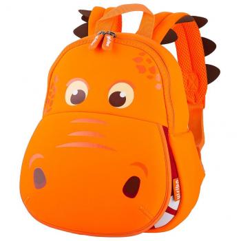 Yisibo Orange 3D Cartoon Dinosaur Backpack for Kids