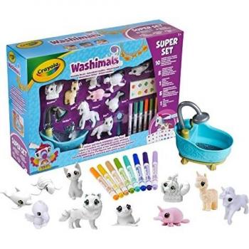 CRAYOLA Set de 10 figuras animales para colorear