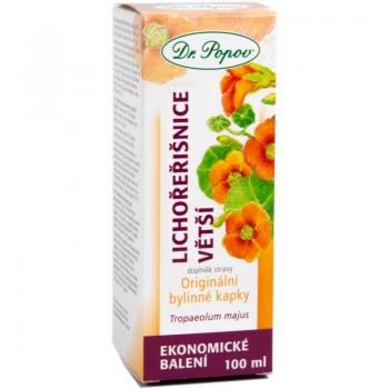 Dr. Popov bylinné kapky Lichořeřišnice větší balení 100 ml