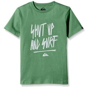 T-Shirt Garçon Quiksilver Shut Up and sur B, Jadesheen, 10 Ans