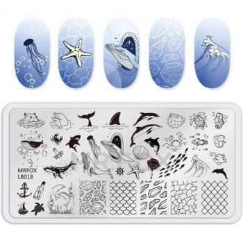 Animal Pattern Nail Stamping Plates