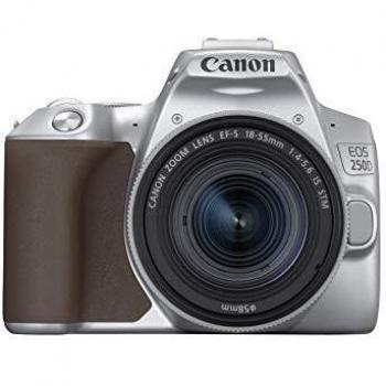Canon EOS 250D + EF-S 18-55mm f/4-5.6 IS STM Kit fotocamera SLR 24,1 MP Argento