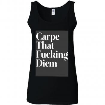 Cool Black Diem Women's Sleeveless Top