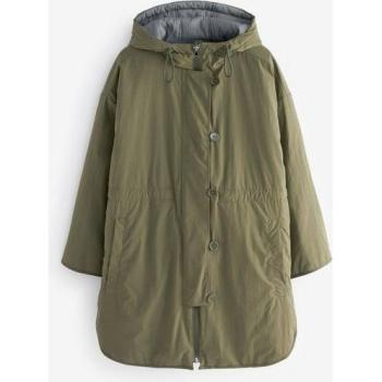Parka Quillé XL, Waterproof, Capuche, Réversible – Vert Kaki