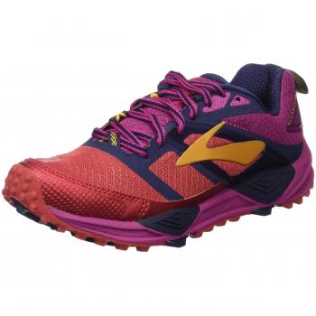 Brooks Cascadia 12, Chaussures de Course Femme, Multicolore, 36 EU
