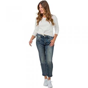 Shyra Cropped Boyfriend‑Jeans – Powerstretch High Waist