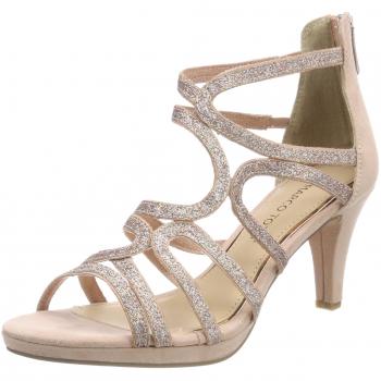 Marco Tozzi Damen Römersandalen 28373, Pink (Rose Comb), 40 EU