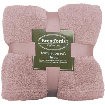 Coperta Morbida e Calda Rosa Cipria 125 x 150 cm