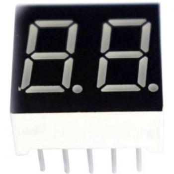 TRU COMPONENTS 2-Digit Red Display 14.2mm