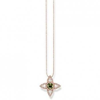 Pendentif Orchidée Dorée – Thomas Sabo