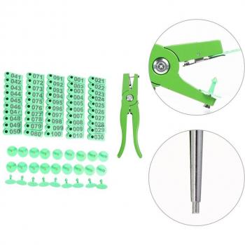 Multifunctional Ear Tag Applicator with 103 Tags