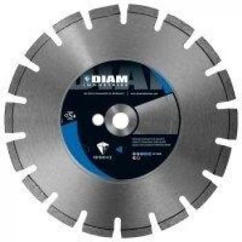 Disque diamant pour matériaux abrasifs – DIAM INDUSTRIES, Ø350 mm, trou de 25 mm