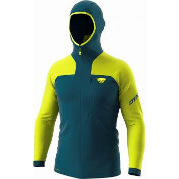 Dynafit Speed Green Polartec Herrenjacke mit Kapuze
