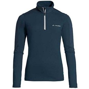 Sudadera VAUDE Livigno Halfzip II Mujer, Azul marino, 36