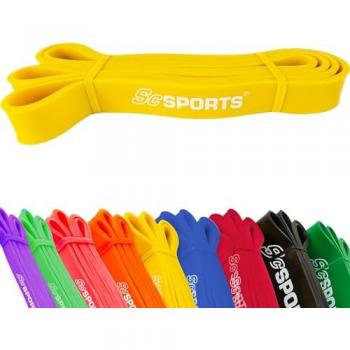 Scsports® Tapis Élastique – 2 m, Resistance pour Fitness, Yoga et Pilates